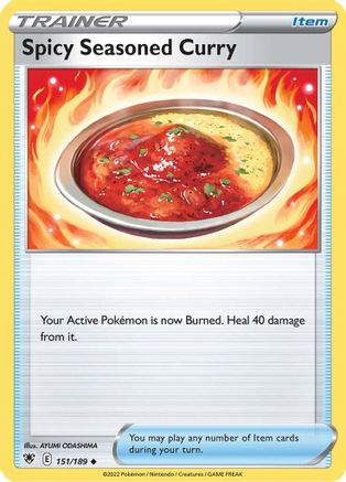 Spicy Seasoned Curry (ASR-151) (Reverse Holofoil)