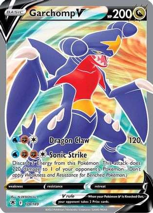 Garchomp V (Full Art) (ASR-178) (Holofoil)