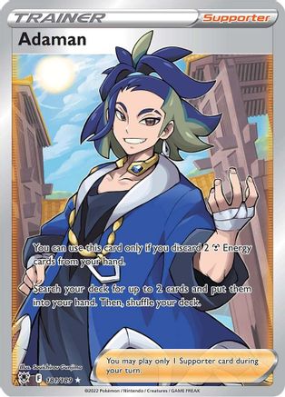 Adaman (Full Art) (ASR-181) (Holofoil)