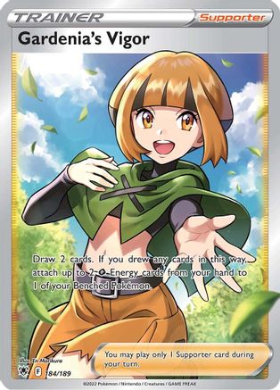 Gardenia's Vigor (Full Art) (ASR-184) (Holofoil)