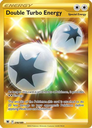 Double Turbo Energy (Secret) (ASR-216) (Holofoil)