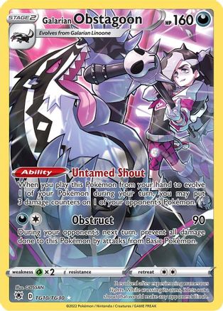 Galarian Obstagoon (ASR:TG-TG10) (Holofoil)