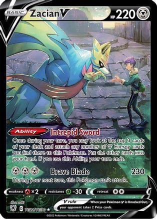 Zacian V (ASR:TG-TG21) (Holofoil)