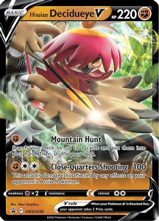 Hisuian Decidueye V (SSP-SWSH238) (Holofoil)