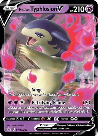 Hisuian Typhlosion V (SSP-SWSH237) (Holofoil)