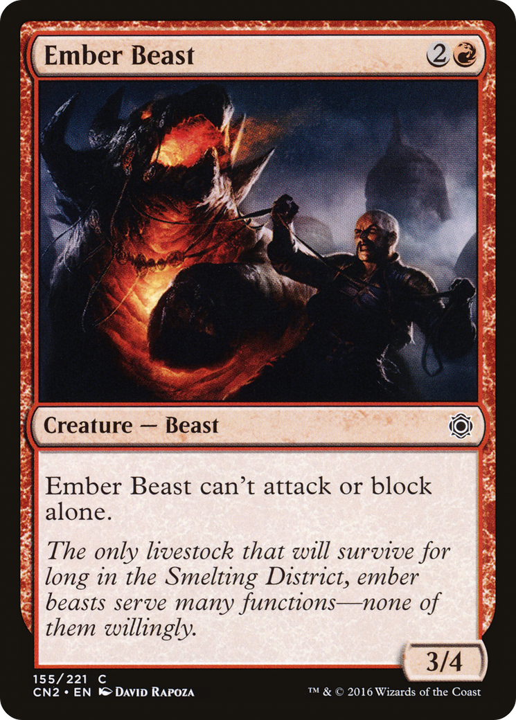 Ember Beast (CN2-155) (Foil)