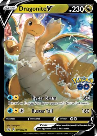 Dragonite V (SSP-SWSH235) (Holofoil)