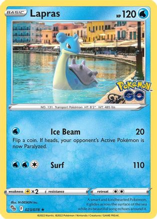 Lapras (PGO-023) (Holofoil)