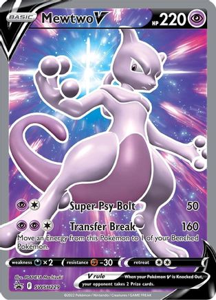 Mewtwo V (SSP-SWSH229) (Holofoil)
