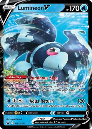 Lumineon V (SSP-SWSH250) (Holofoil)