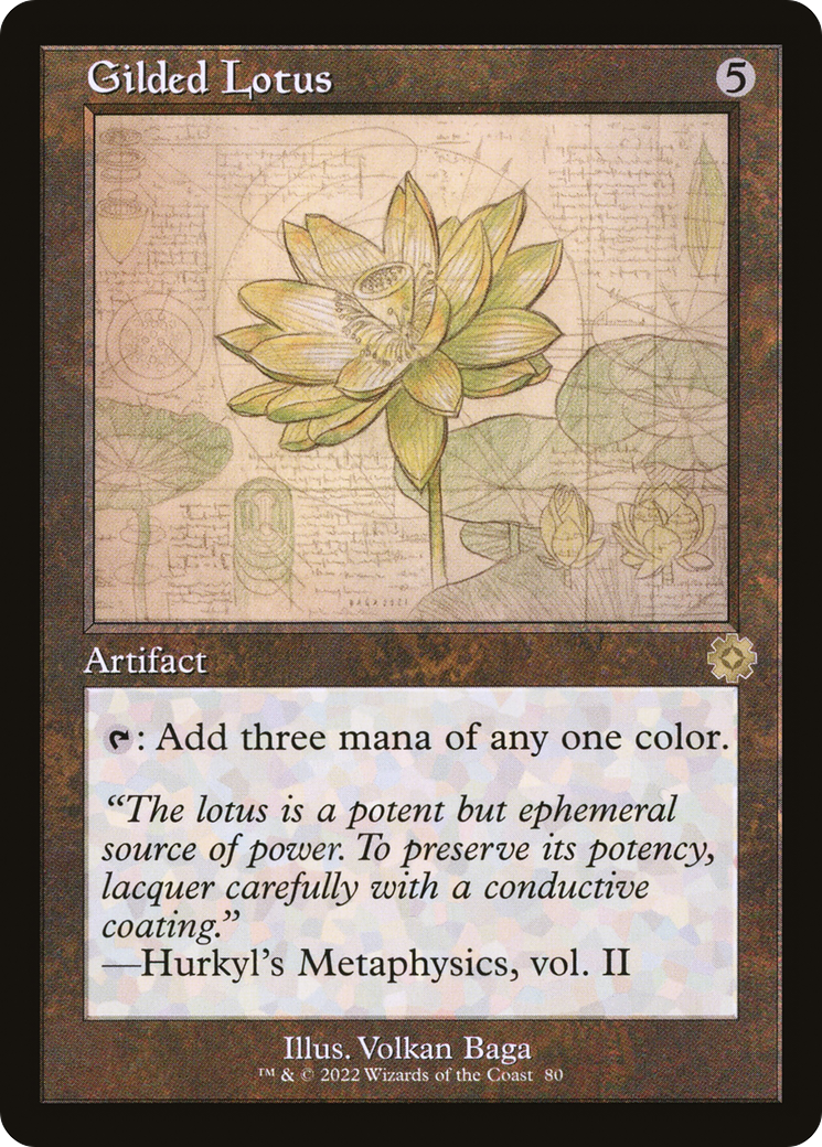 Gilded Lotus (BRR-080) (Foil)