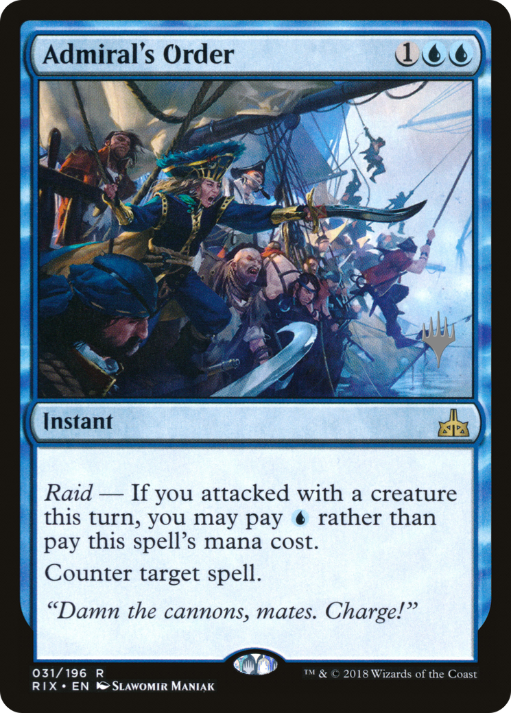 Admiral's Order (PPM20-31P)