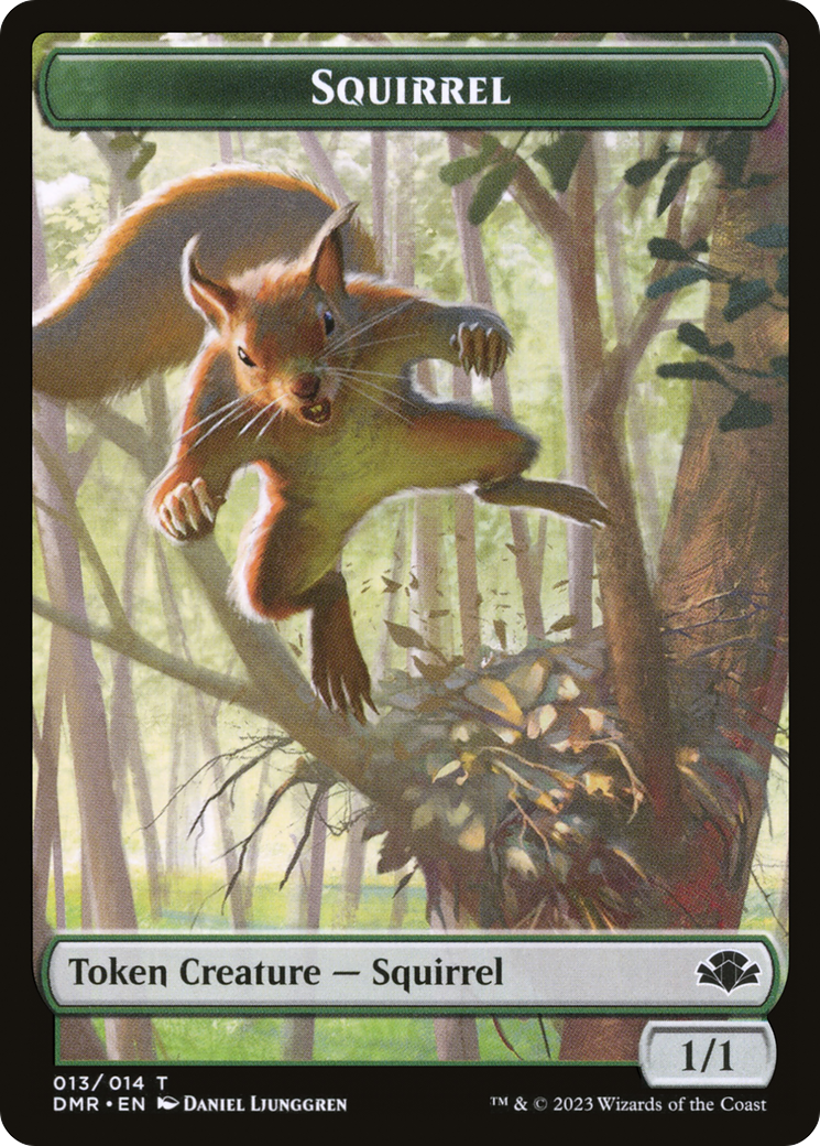 Squirrel Token (TDMR-013)