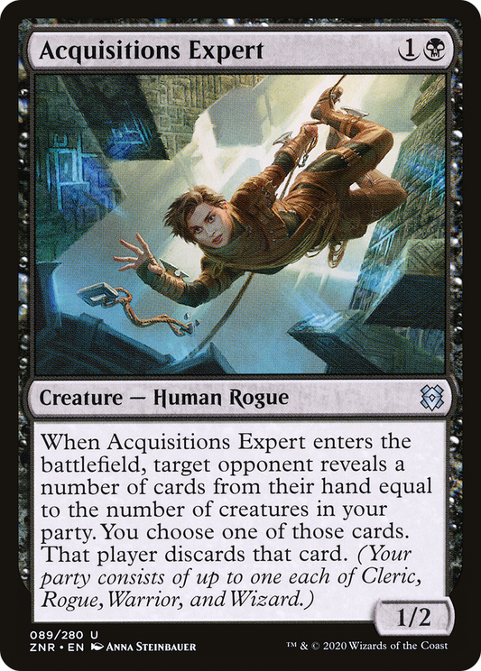 Acquisitions Expert (ZNR-089) (Foil)