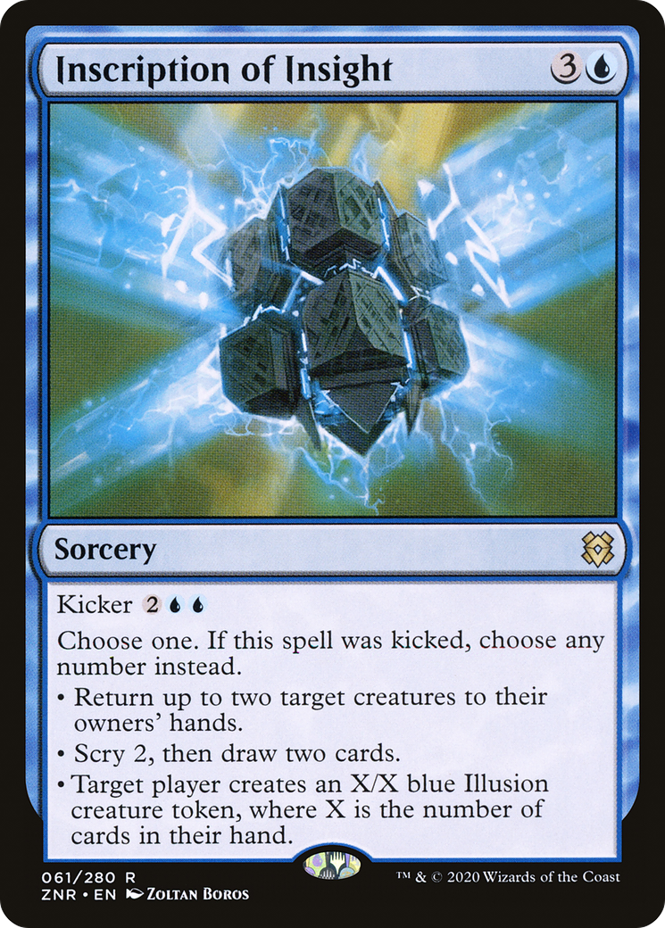 Inscription of Insight (ZNR-061)