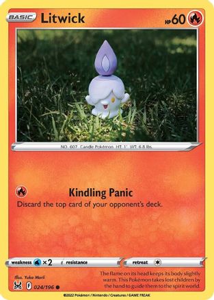 Litwick (LOR-024) (Reverse Holofoil)