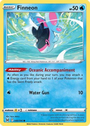 Finneon (LOR-040) (Reverse Holofoil)