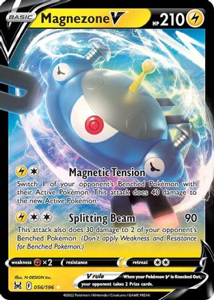 Magnezone V (LOR-056) (Holofoil)