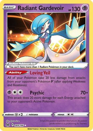 Radiant Gardevoir (LOR-069) (Holofoil)