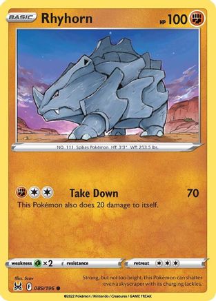Rhyhorn (LOR-089)
