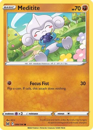 Meditite (LOR-099) (Reverse Holofoil)
