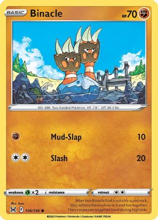 Binacle (LOR-106) (Reverse Holofoil)