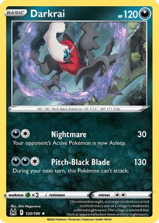 Darkrai (LOR-120) (Reverse Holofoil)