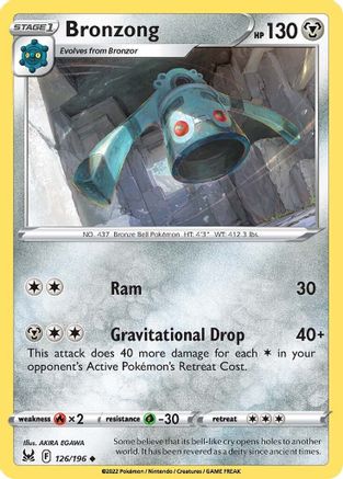 Bronzong (LOR-126) (Reverse Holofoil)