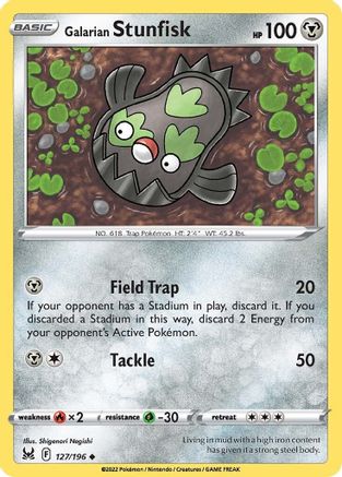 Galarian Stunfisk (LOR-127)