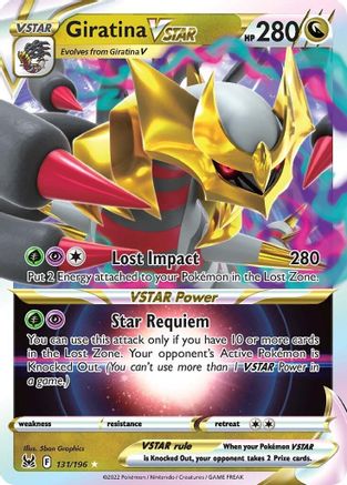 Giratina VSTAR (LOR-131) (Holofoil)