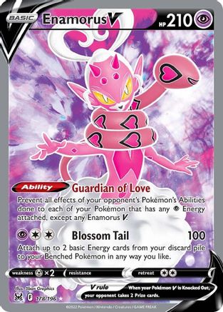 Enamorus V (Full Art) (LOR-178) (Holofoil)