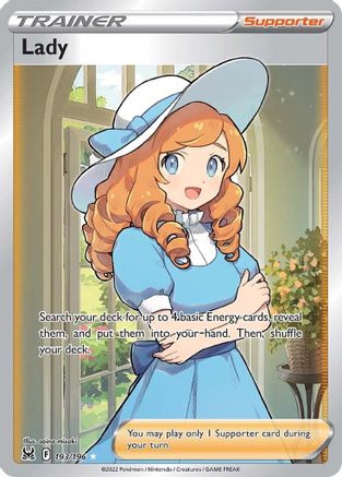 Lady (Full Art) (LOR-193) (Holofoil)
