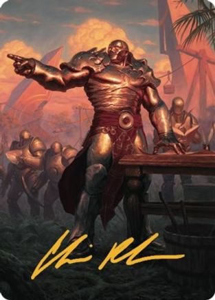 Karn, Living Legacy Art Card (1/81) (Gold-Stamped Signature) (ASDMU-001)
