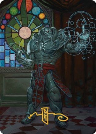 Karn, Living Legacy Art Card (2/81) (Gold-Stamped Signature) (ASDMU-002)