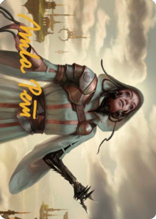Phyrexian Missionary Art Card (Gold-Stamped Signature) (ASDMU-011)