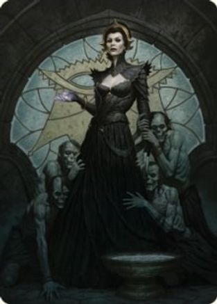 Liliana of the Veil Art Card (ASDMU-024)