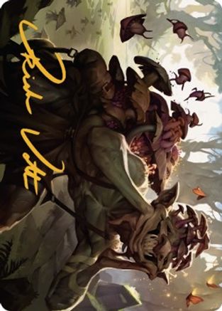 Sprouting Goblin Art Card (Gold-Stamped Signature) (ASDMU-038)
