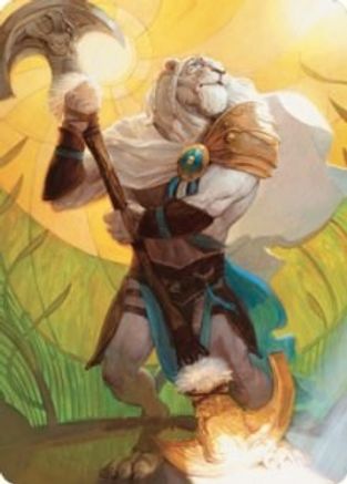 Ajani, Sleeper Agent Art Card (ASDMU-042)