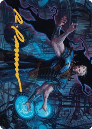 Ertai Resurrected Art Card (Gold-Stamped Signature) (ASDMU-045)
