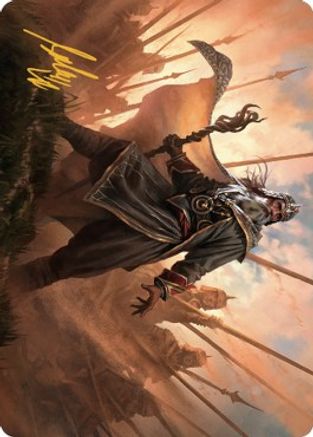 Hazezon, Shaper of Sand Art Card (Gold-Stamped Signature) (ASDMU-046)