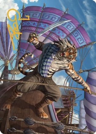 Jedit Ojanen, Mercenary Art Card (Gold-Stamped Signature) (ASDMU-048)