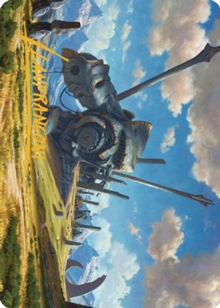 Plains Art Card (62/81) (Gold-Stamped Signature) (ASDMU-062)
