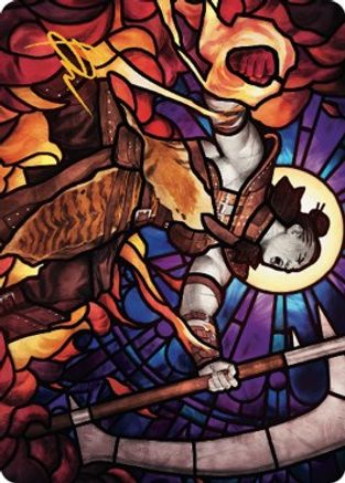 Garna, Bloodfist of Keld Art Card (Gold-Stamped Signature) (ASDMU-071)