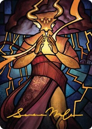 Najal, the Storm Runner Art Card (Gold-Stamped Signature) (ASDMU-074)