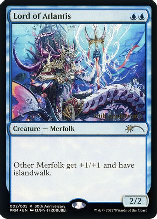 Lord of Atlantis (30A-P-002) (Foil)