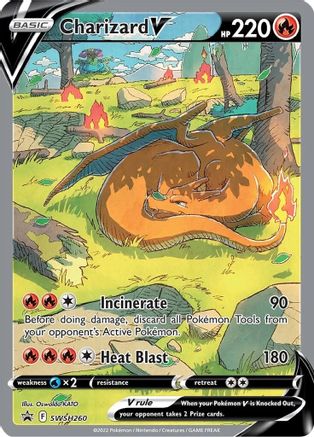 Charizard V (SSP-SWSH260) (Holofoil)