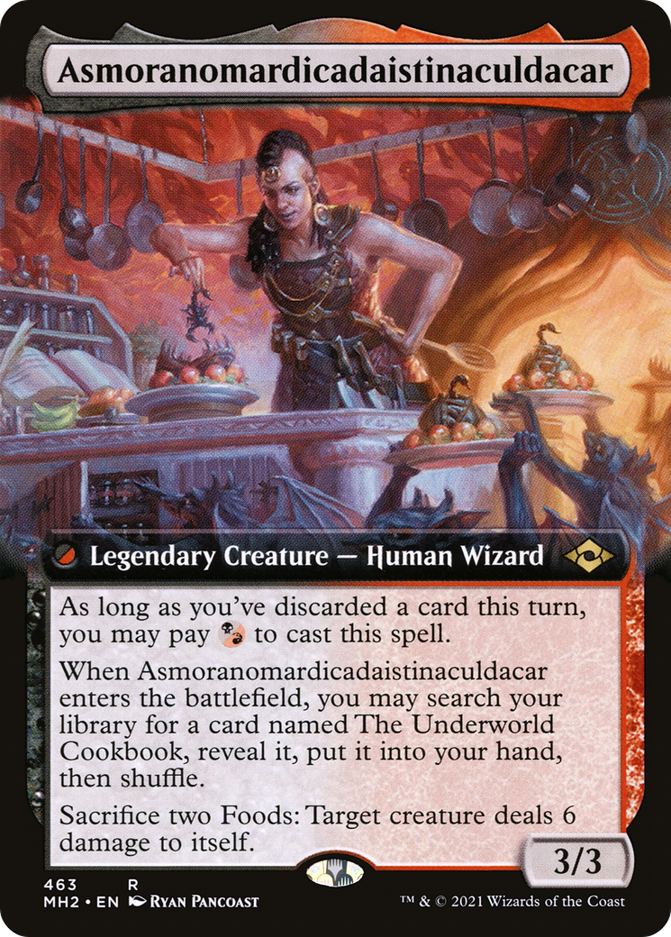 Asmoranomardicadaistinaculdacar (MH2-463) (Extended Art)