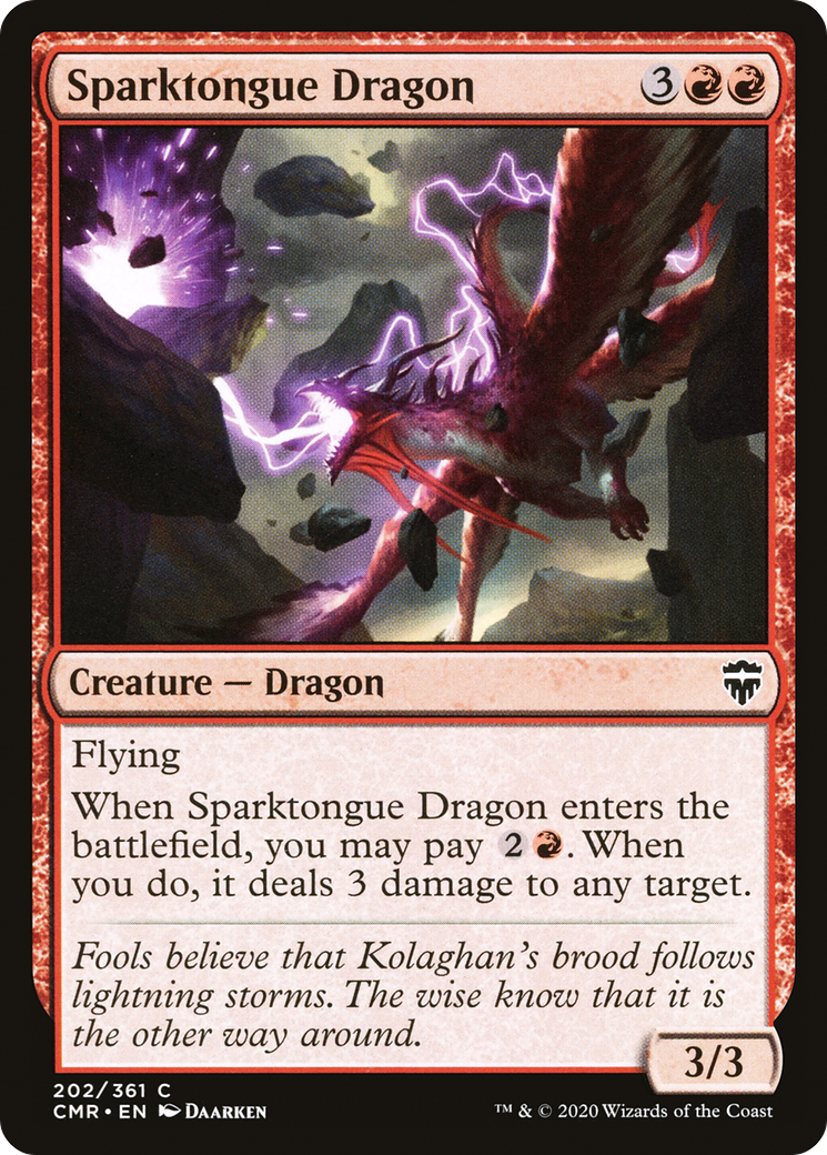 Sparktongue Dragon (CMR-202)