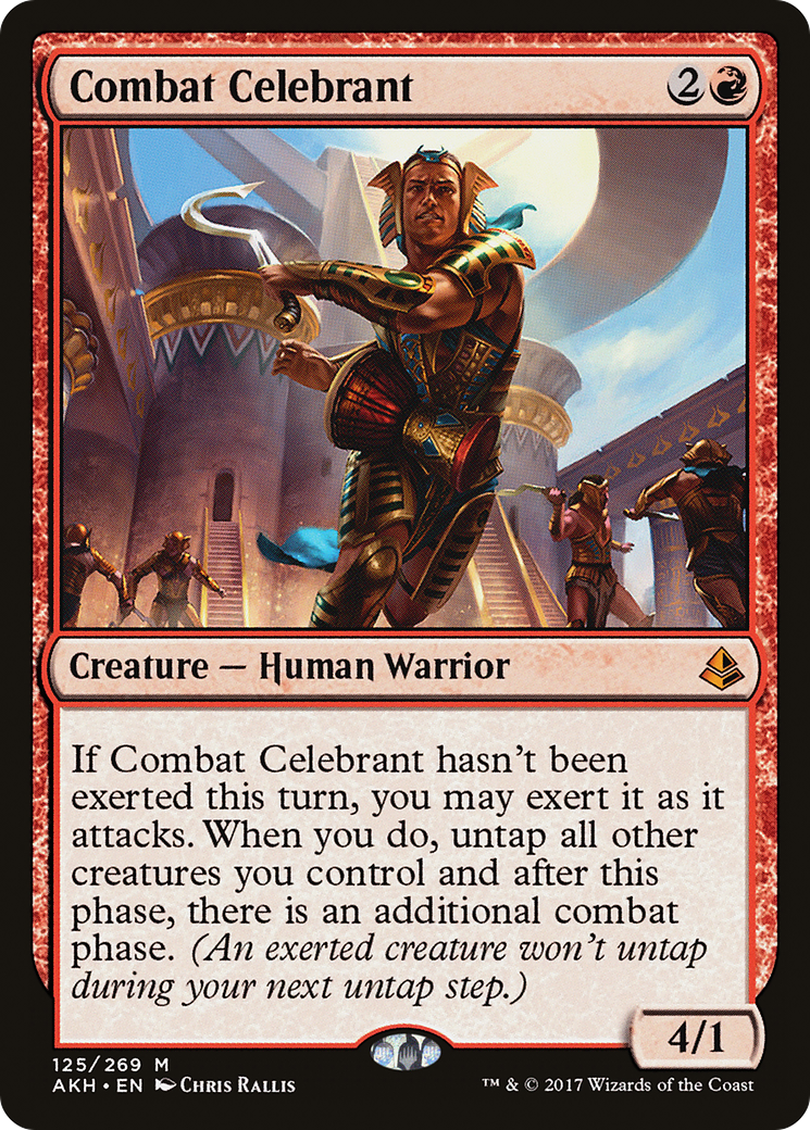 Combat Celebrant (AKH-125) (Foil)