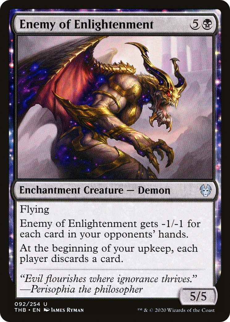 Enemy of Enlightenment (THB-092) (Foil)